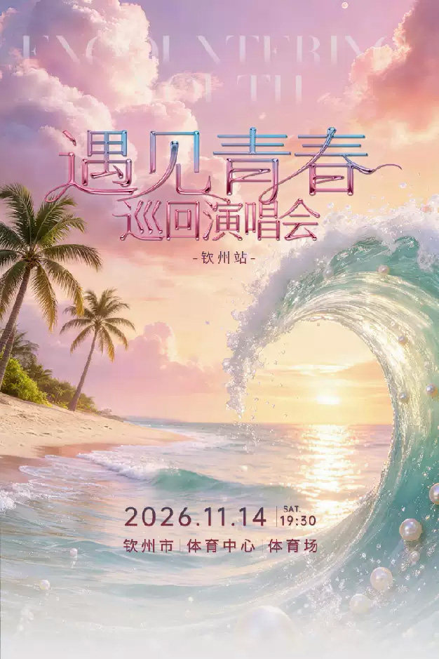 “遇见青春”巡回演唱会—钦州站海报