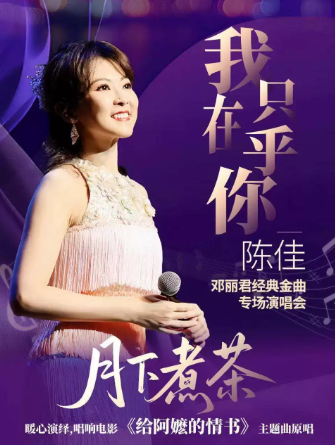《我只在乎你》——陈佳 2027邓丽君经典金曲演唱会海报