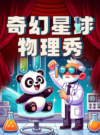 【三里屯工体】科学实验物理秀|奇幻星球|儿童亲子|家庭互动|硬核实验|快乐启蒙|趣味科学盛宴海报